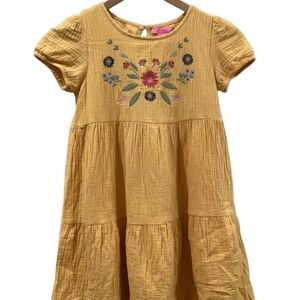 💜$5💜 ISAAC MIZRAHI Yellow Dress Size 4T